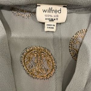 Wilfred since waist silk dress